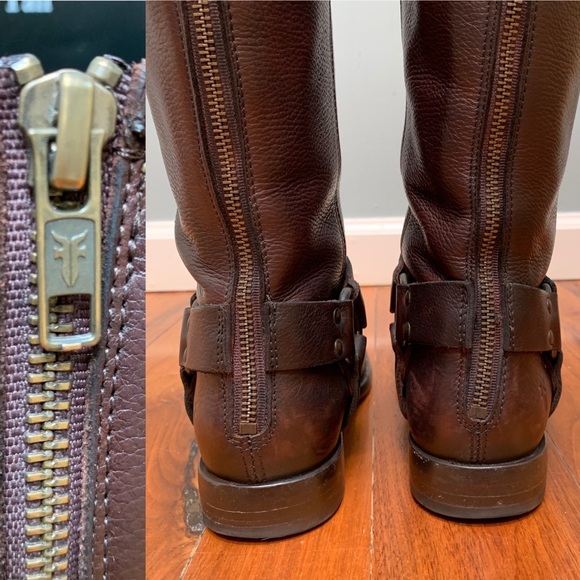 SOLD - Frye Phillip Harness boots - Picture 7 of 8